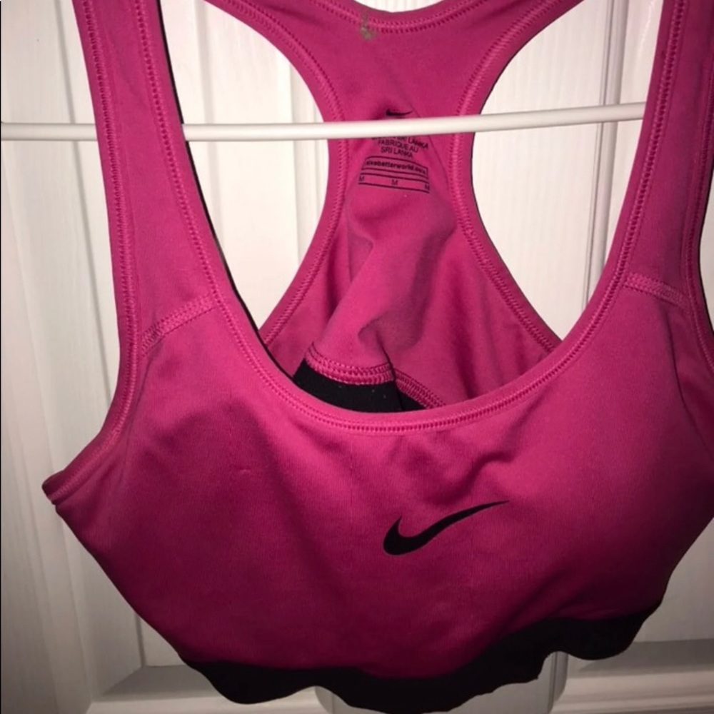 Nike Hot Pink Sports Bra